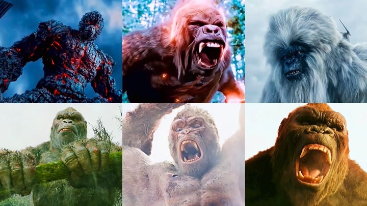 这六大版本巨型猩猩，你觉得哪个最厉害，闪电侠与猩猩结合太强了