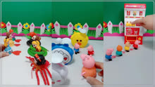 儿童玩具：小朋友们跟着老师一起玩小猪佩奇，白雪玩具太好玩了