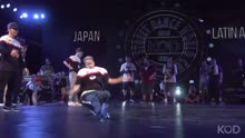 街舞KOD：日本队对美洲队，地板舞齐舞对决