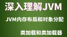 [图]深入理解JVM-类加载和类加载器&JVM内存布局和对象分配