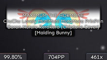 Alumetri | MAXIMUM THE HORMONE - ChuChu Lovely [Malding Bunny] 99.80% | HDHR FC