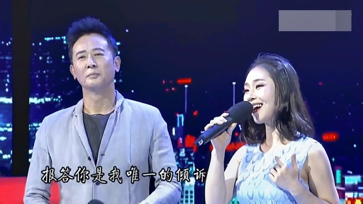 歌手汪正正携女爱徒汤晓菲演唱《不忘初心》真是珠联璧合！