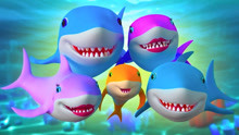 Bob早教动画：小鲨鱼家族的嘟嘟嘟嘟之歌，小朋友最喜欢的歌谣！