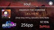 Akatsuki | soul | MAXIMUM THE HORMONE - A-L-I-E-N [Stop! Stop Winny Upload!!] 97