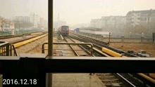 看城市变化，听城市声音——天津地铁一号线，财院双林间折返