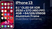 苹果iPhone 13系列被“扒个精光”，信息全面爆料