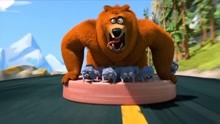 大熊和老鼠 竟然无证驾驶 公路飙车
