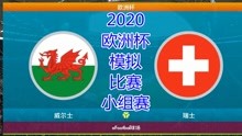 2020年欧洲杯，模拟比赛，威尔士vs瑞士