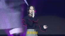 [图]张韶涵现场演唱《欧若拉》，粉丝合唱一起享受甜蜜的爱情