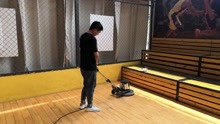 凯美沃篮球馆防滑漆应用，成都海德体育中心产品应用案例