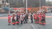 舞蹈《新彝族敬酒歌》。2022年8月8日