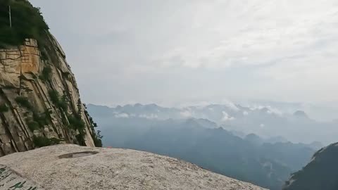 中国陕西华山南峰风光