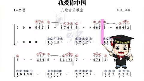 乐谱入门简谱图片