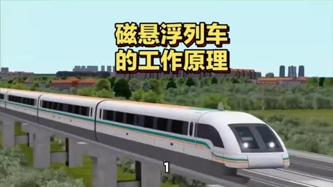 磁懸浮列車的工作原理,可真複雜