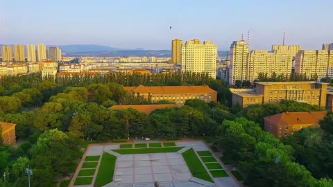 辽宁师范大学全景图片