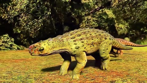 小型食草恐龙4:300公斤的迷你装甲龙,白垩纪时期的独特生物