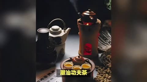 潮汕工夫茶,入内食茶