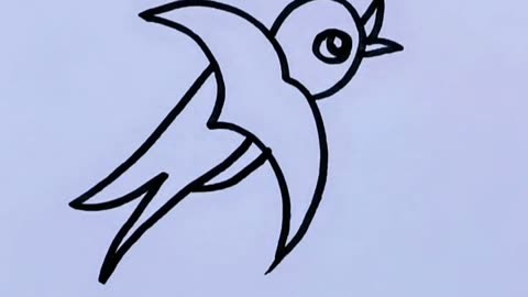 幼儿园燕子简笔画图片