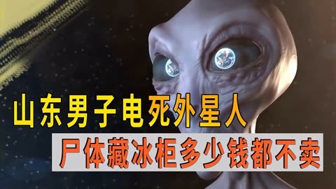 山东出现外星人真相图片